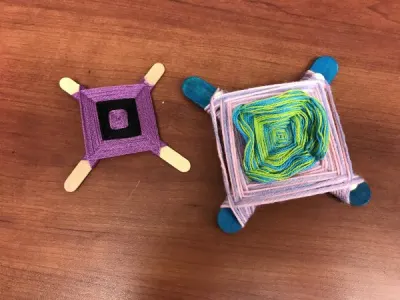 Make an Ojo de Dios Weaving Craft