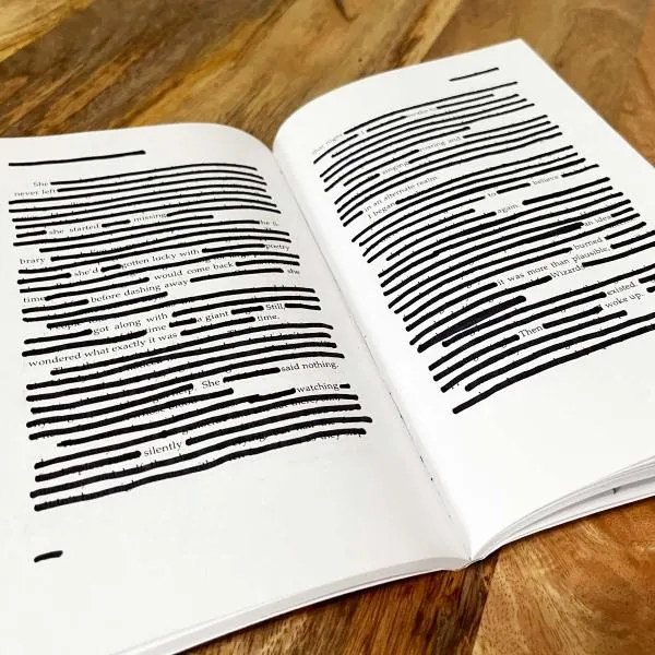 Teen Read Month & Banned Books Week: Blackout Poetry