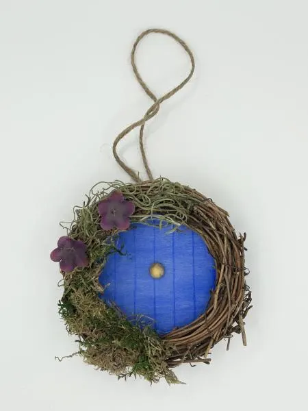 Hobbit Day: Mini Hobbit Door Wreath