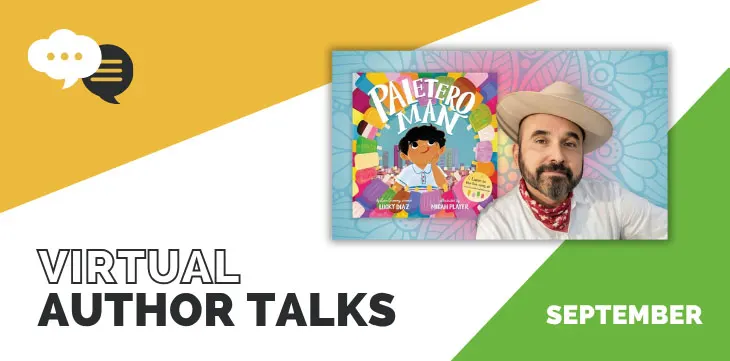 Author Talk with Lucky Diaz (Paletero Man)