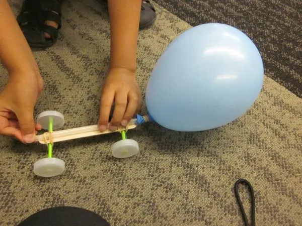 Make a Balloon Powered Car