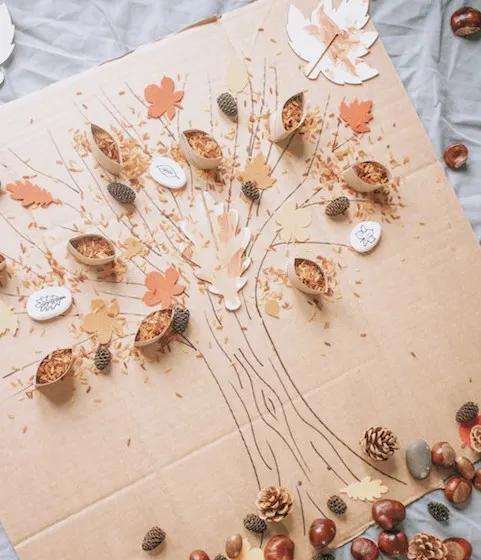 Fall Sensory Art