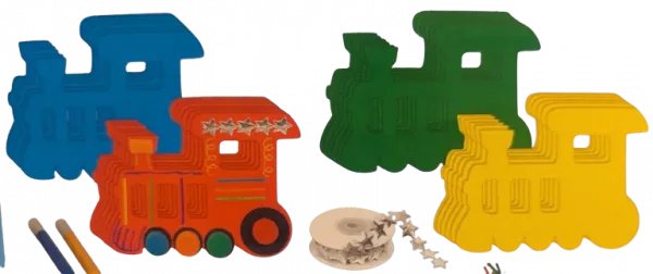 Craft Saturday: All About Trains