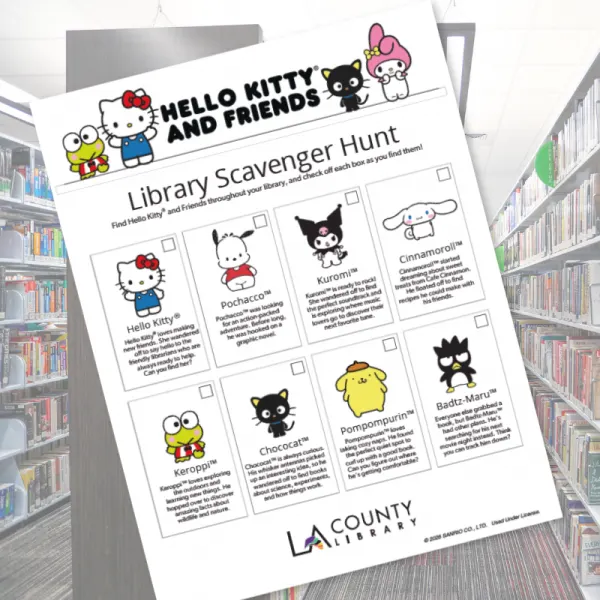 Hello Kitty® and Friends Scavenger Hunt