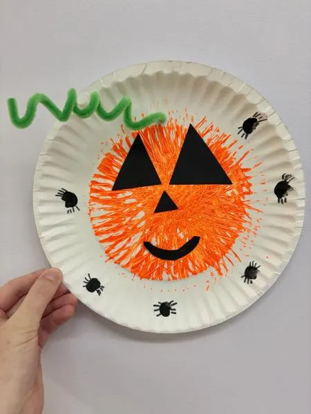 Pumpkin Painting for Babies