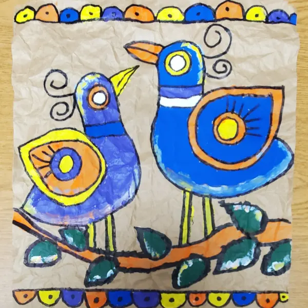 Hispanic Heritage Month: Amate Bark Painting